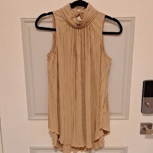Joseph A Cream Sleeveless Blouse